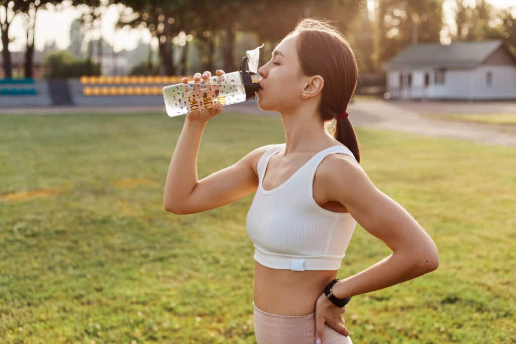 เหนื่อยง่ายระหว่างออกกำลังกาย อาจเกิดจากการดื่มน้ำน้อย